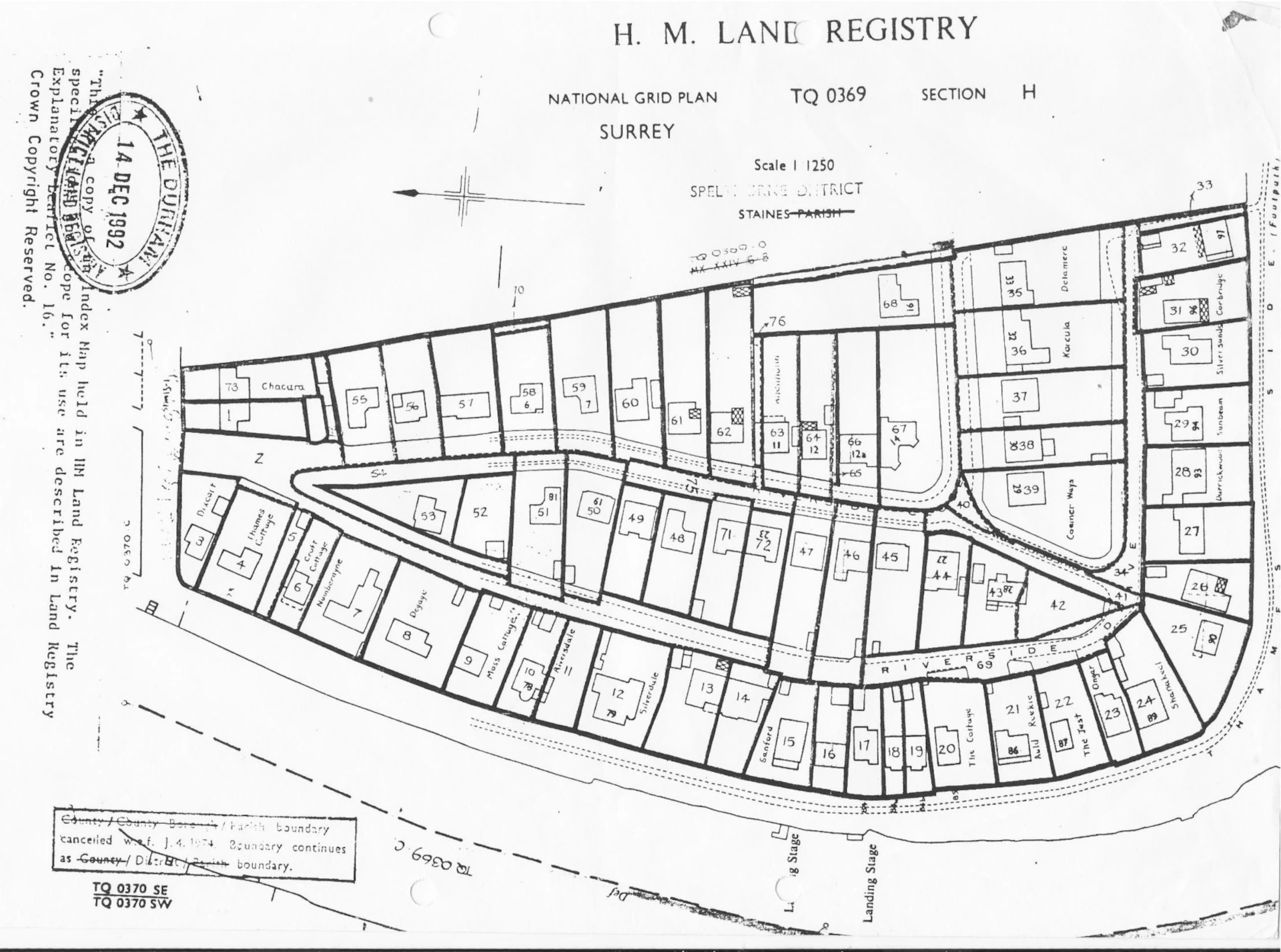 1992 Land Registry